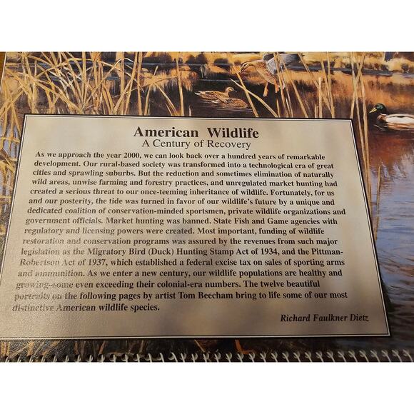1999 Vintage  Remington Calendar Wildlife and Hunting Memorabilia - Picture 3 of 8